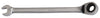 Combination Reversible Ratchet Wrench, Metric