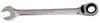 Combination Reversible Ratchet Wrench, Metric