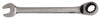 Combination Reversible Ratchet Wrench, Metric