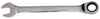 Combination Reversible Ratchet Wrench, Metric