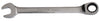 Combination Reversible Ratchet Wrench, Metric