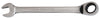Combination Reversible Ratchet Wrench, Metric