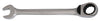 Combination Reversible Ratchet Wrench, Metric