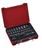 1/4" Dr. 49 PC Socket & Socket Bit Set, Inch