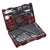 1/4", 1/2" Dr. 119 PC Socket & Tool Set, Inch