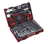 1/4", 1/2" Dr. 126 PC Socket & Tool Set, Metric