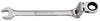 Combination Double Joint Spherical Ratchet Wrench, Inch