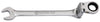 Combination Double Joint Spherical Ratchet Wrench, Inch