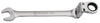 Combination Double Joint Spherical Ratchet Wrench, Inch