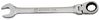 Combination Joint Spherical Ratchet Wrench, Metric