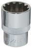 1/2" Dr Spherical Socket, Inch