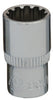 1/4" Dr. Spherical Socket, Inch