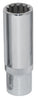 3/8" Dr. Spherical Deep Socket, Inch