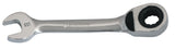Combination Stubby Reversible Ratchet Wrench, Inch