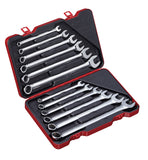 12 PC Spherical Combination Wrench Set, Metric